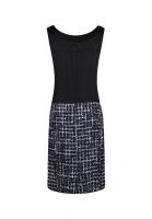 Chanel Black And White Dress