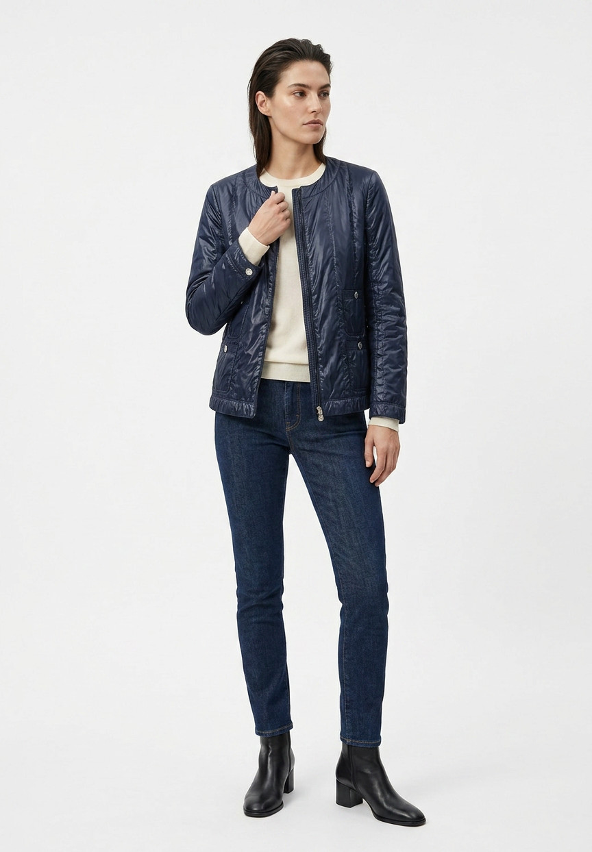 Chanel Navy Blue Jacket