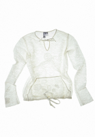 Chanel Lace Blouse With Applique