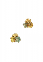 Sandor Flowers Clip-On Earrings