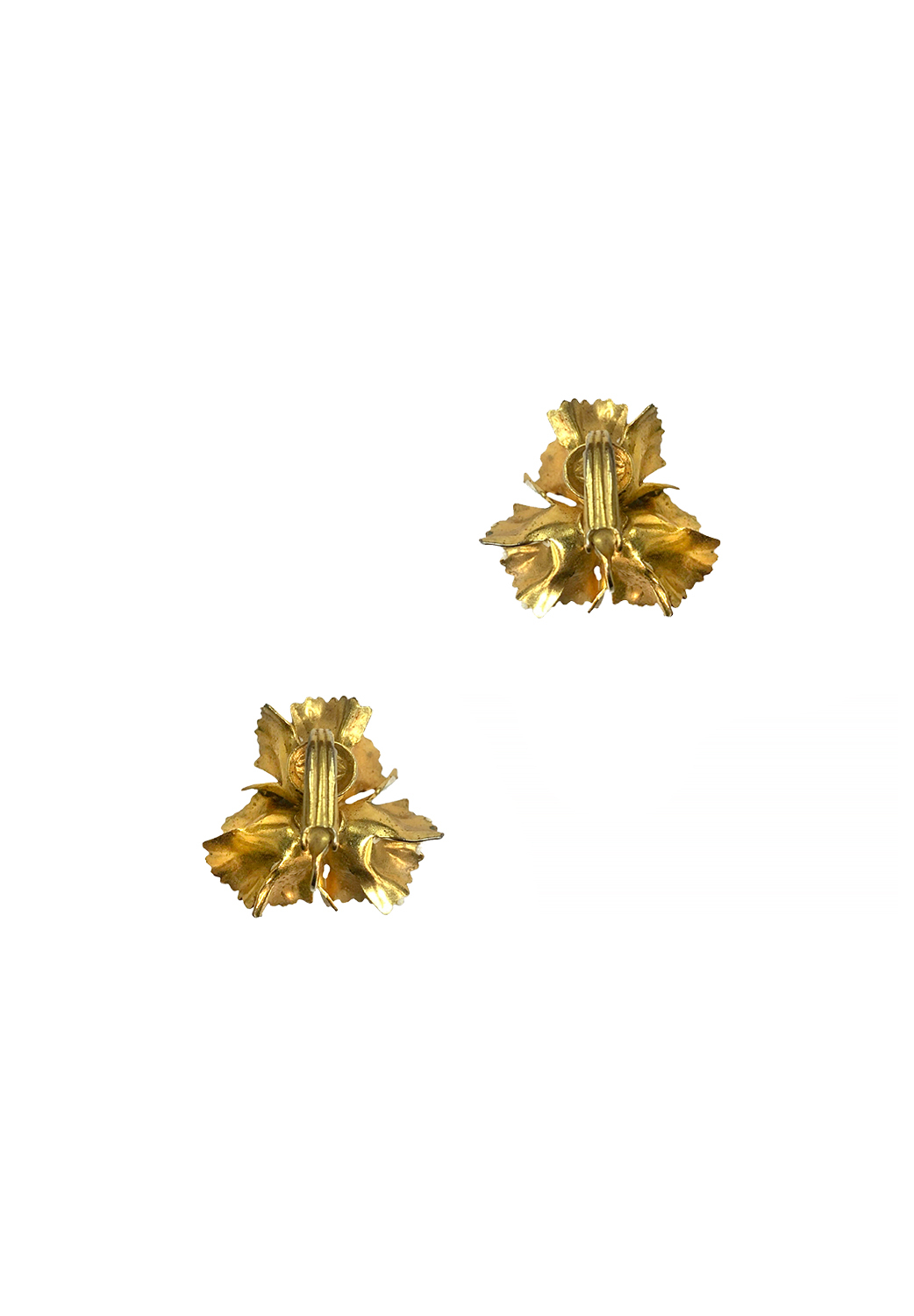 Sandor Flowers Clip-On Earrings