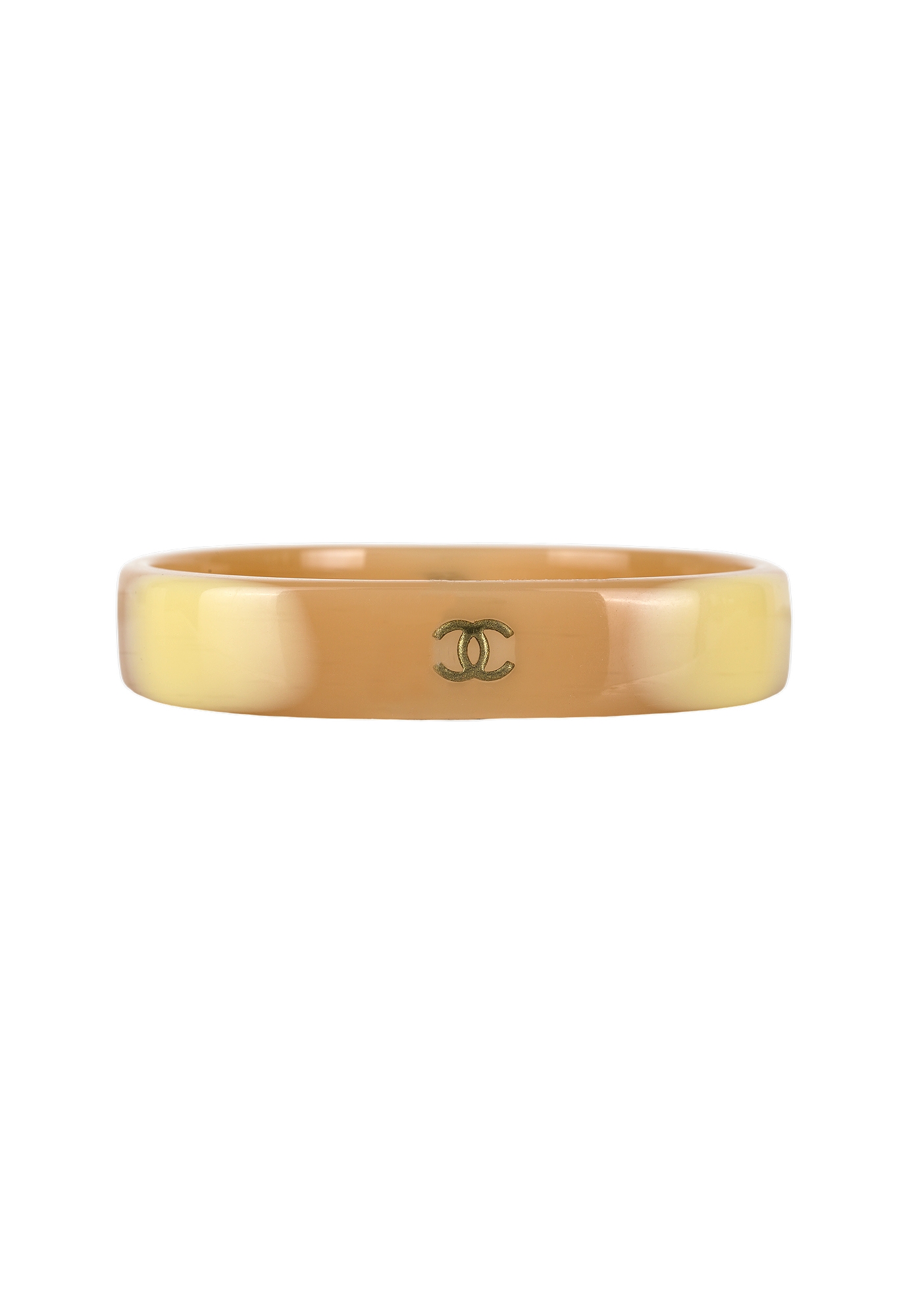 Chanel beige bangle bracelet