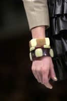 Chanel beige bangle bracelet