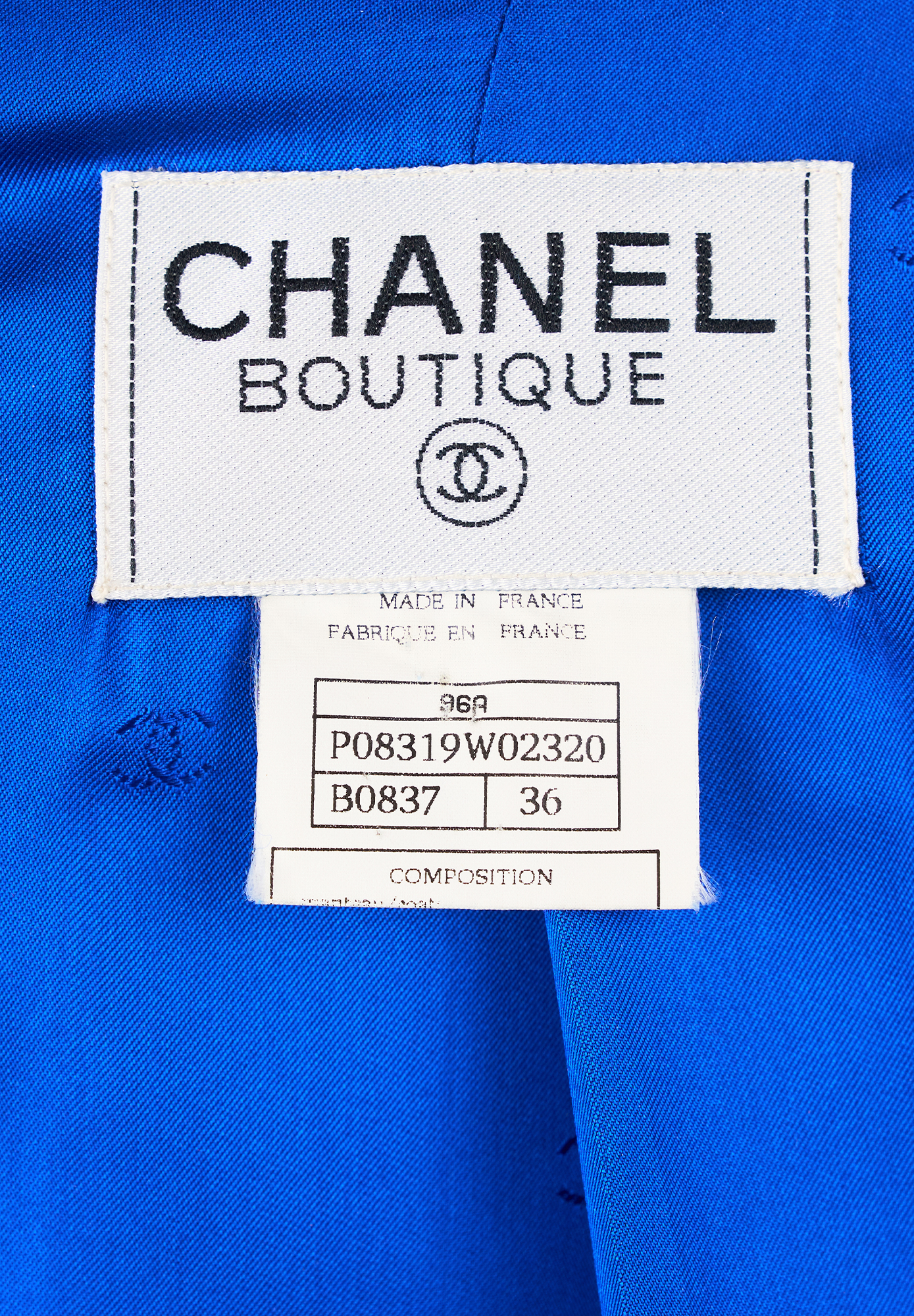 Chanel Long Jacket with Gripoix Buttons