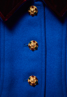 Chanel Long Jacket with Gripoix Buttons