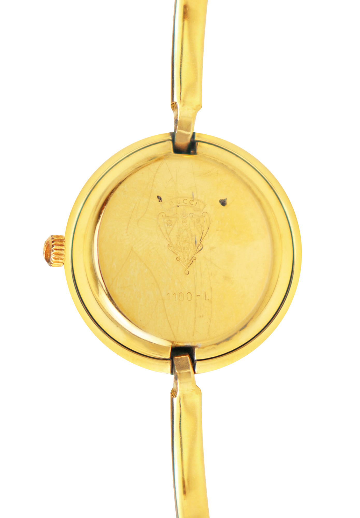 Gucci 1100-L Watch With Multicolour Interchangeable Bezels