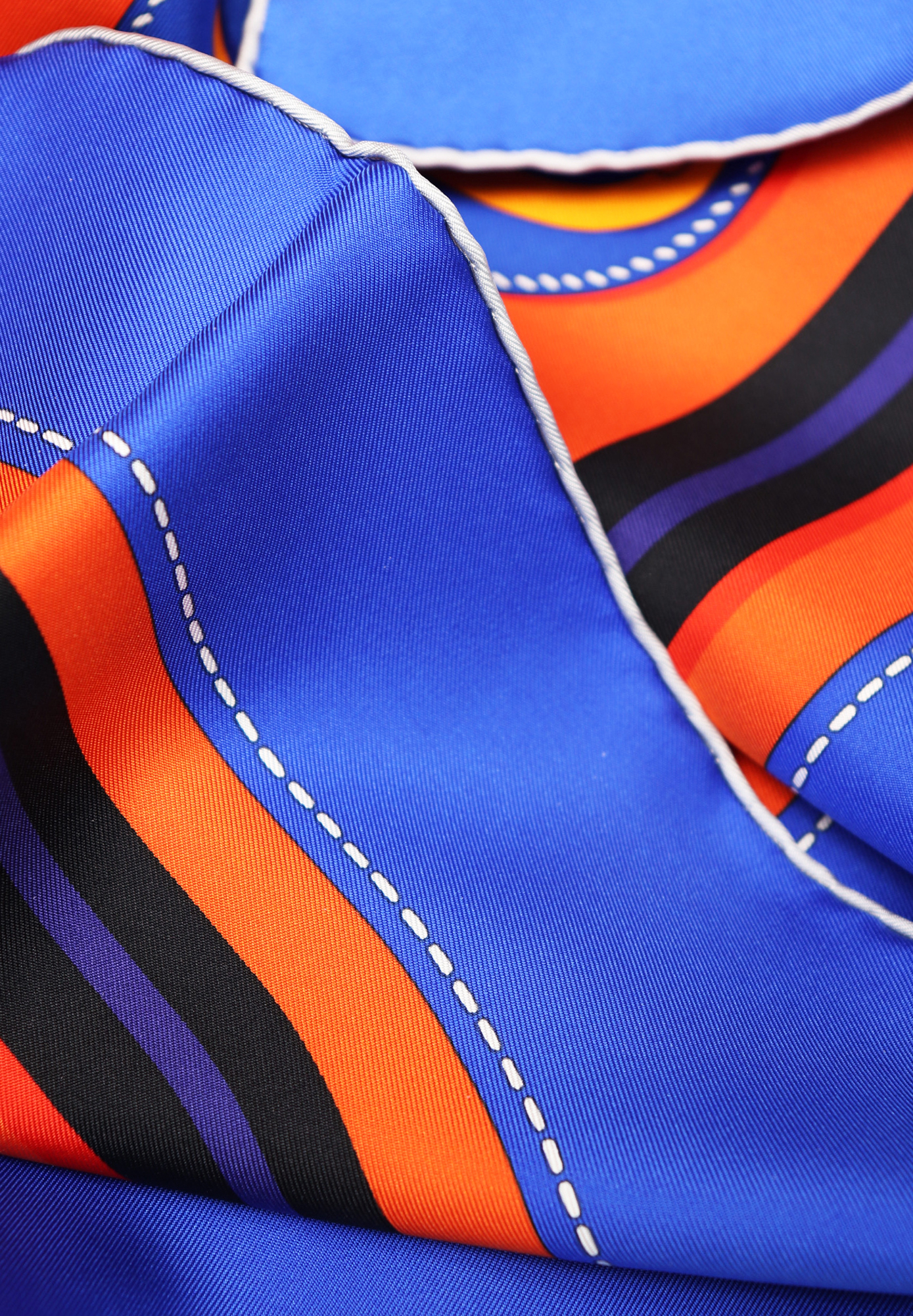 Hermès Bouclerie Moderne Silk Scarf