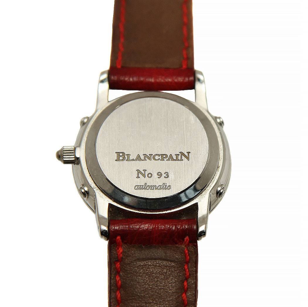 Blancpain Watch With An Ostrich Strap