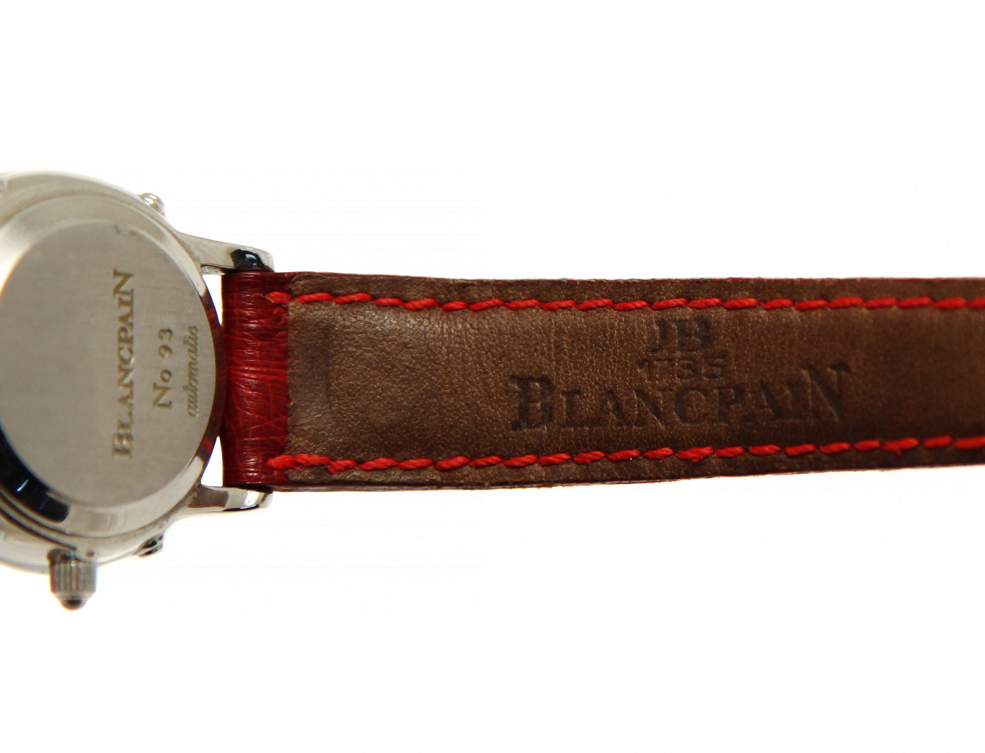 Blancpain Watch With An Ostrich Strap