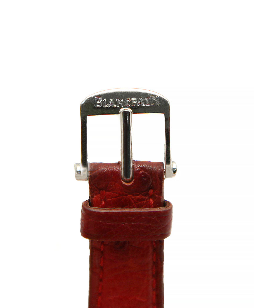 Blancpain Watch With An Ostrich Strap