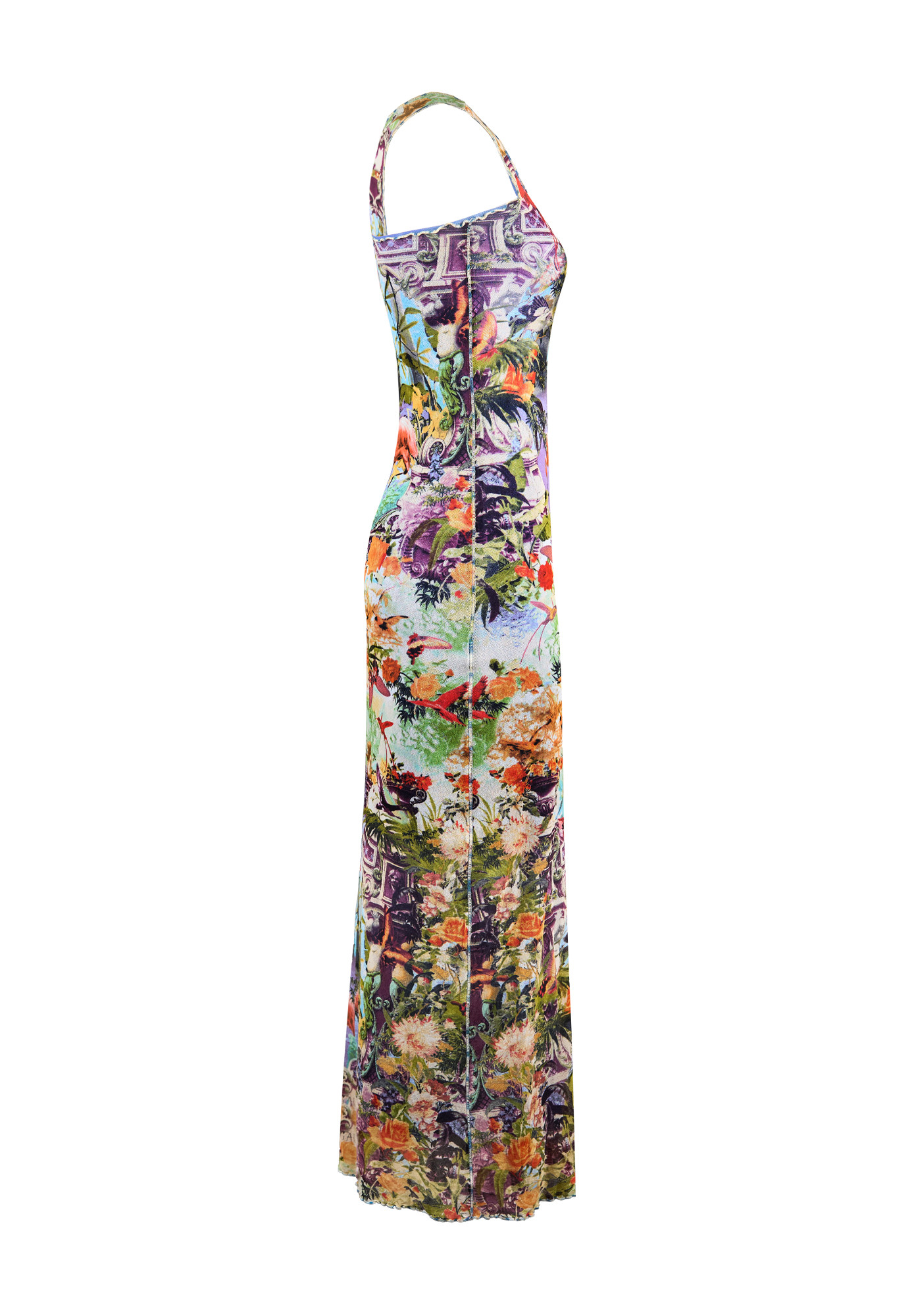 Jean Paul Gaultier Tropical Print Dress