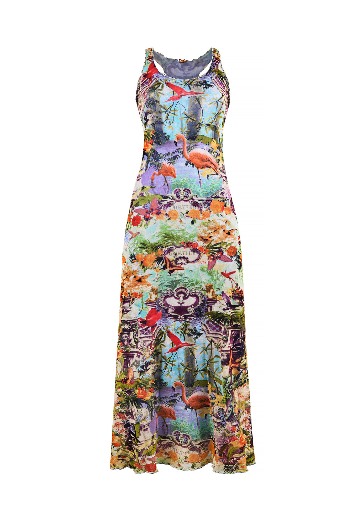 Jean Paul Gaultier Tropical Print Dress