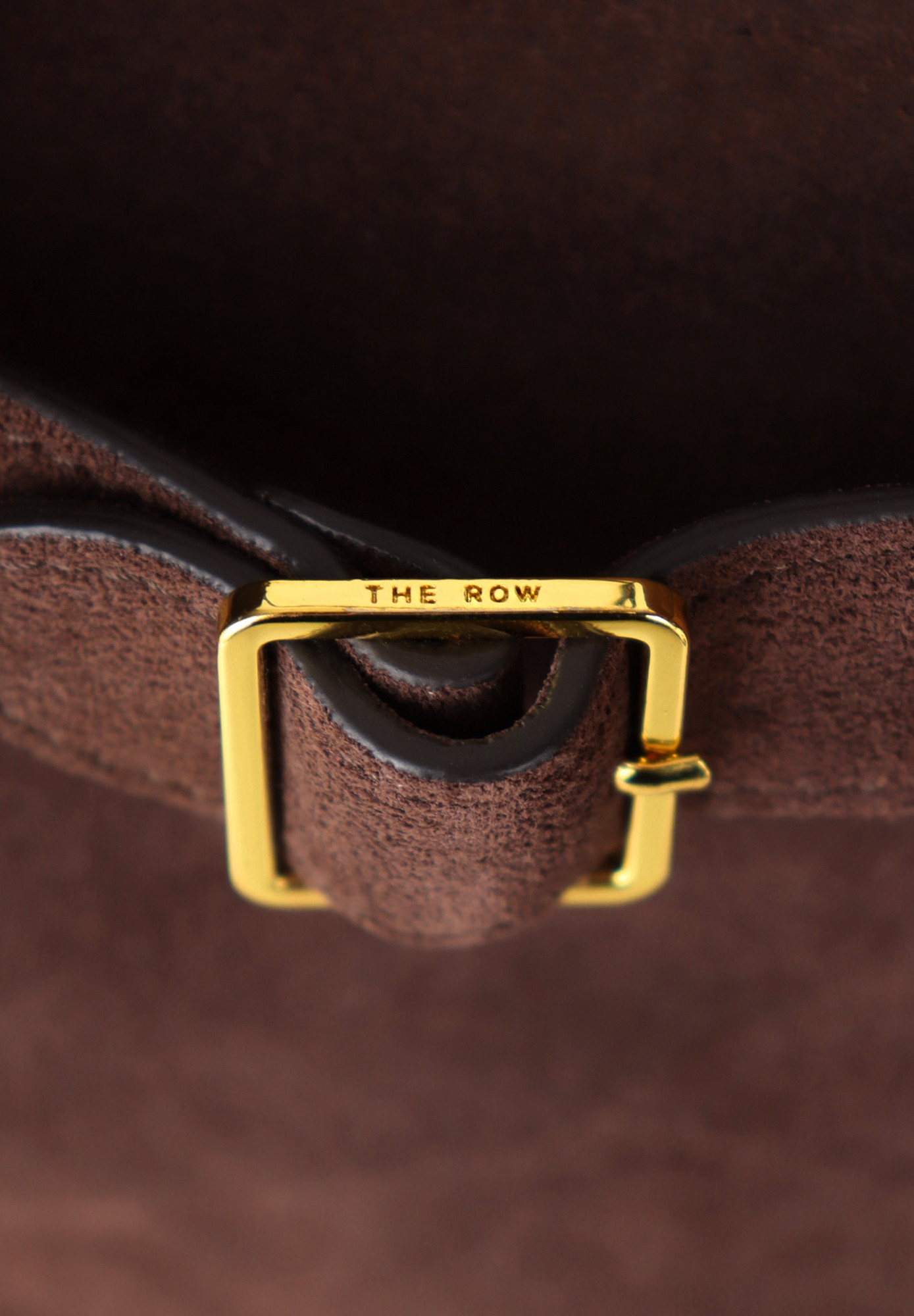 The Row Suede Soft Margaux 15 Bag