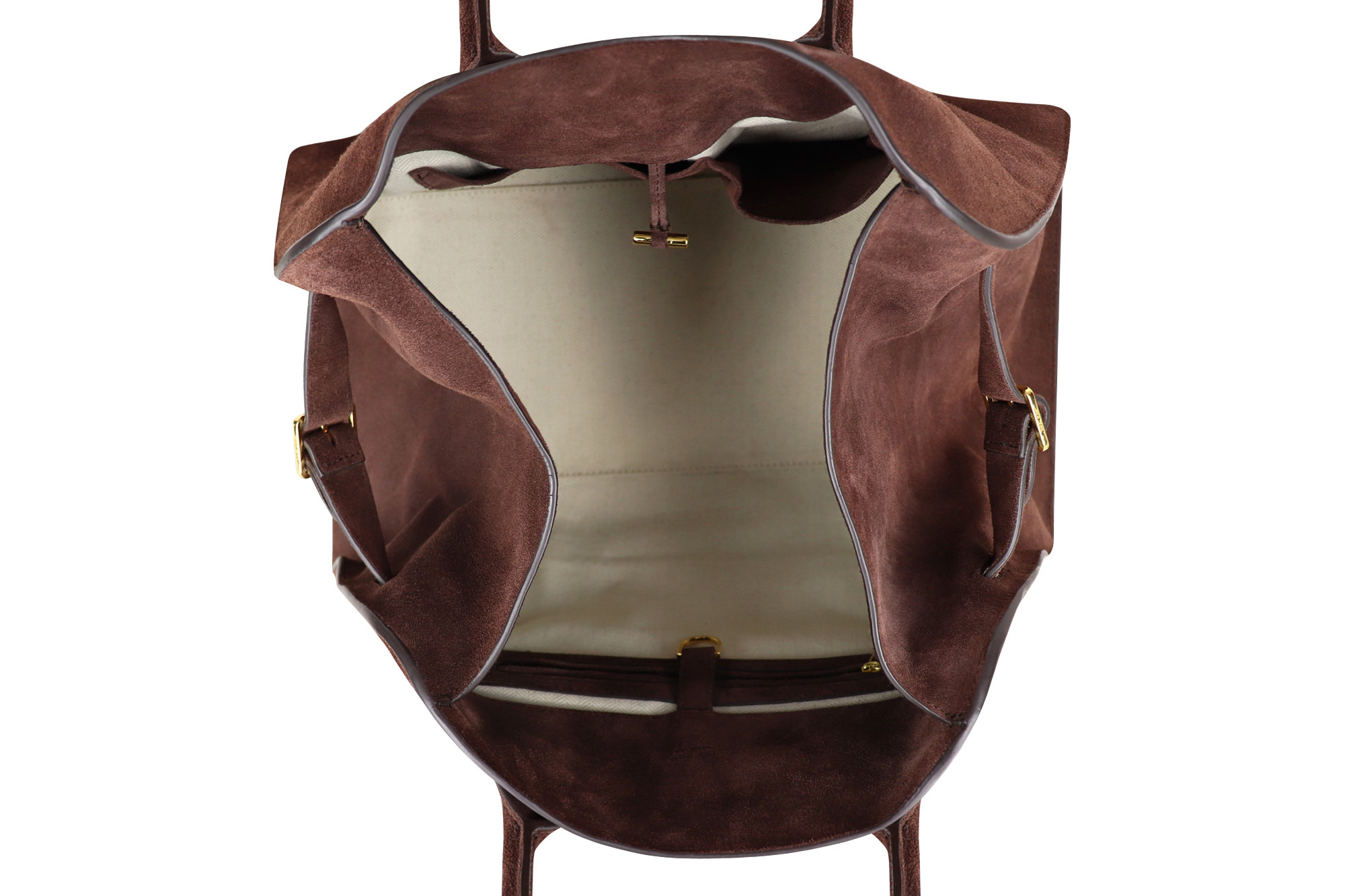The Row Suede Soft Margaux 15 Bag