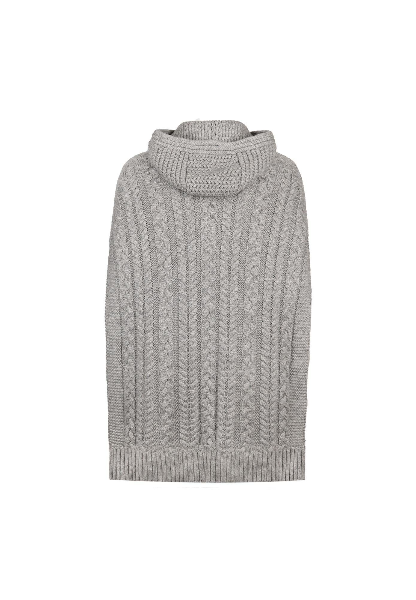 Loro Piana Grey Cashmere Cape