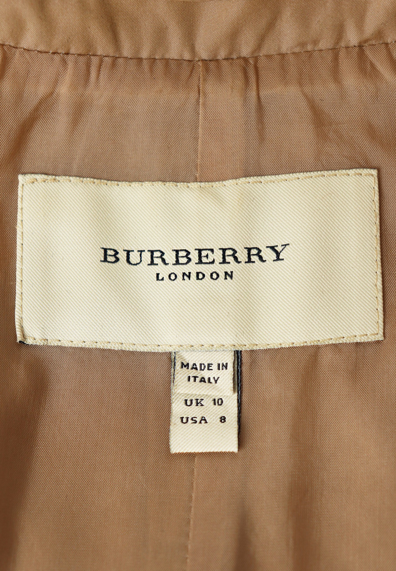 Burberry Beige Trench Coat