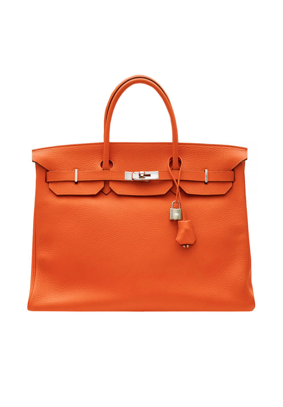 Hermès Birkin 40 Feu Clemence Bag