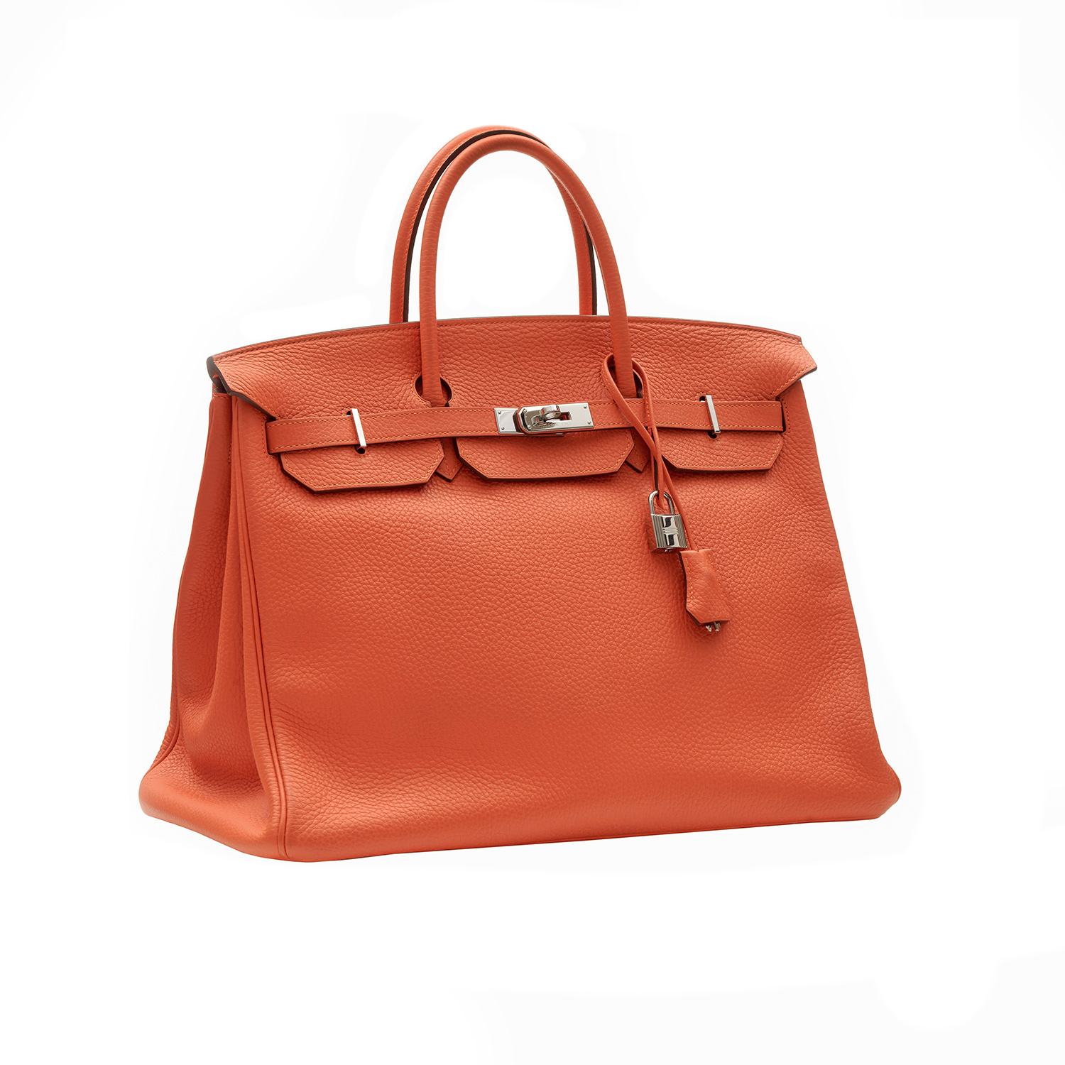 Hermès Birkin 40 Feu Clemence Bag