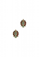 Chanel Garnet Earrings