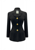 Chanel Black Tweed Jacket