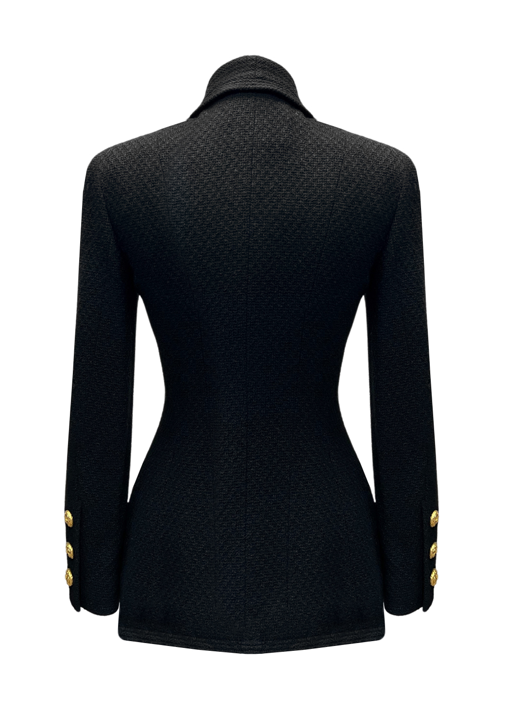 Chanel Black Tweed Jacket