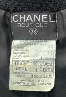 Chanel Black Tweed Jacket