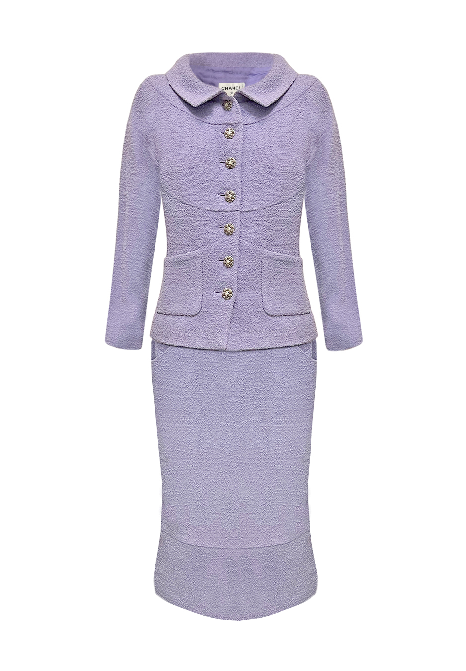 Chanel Lavender Purple Suit