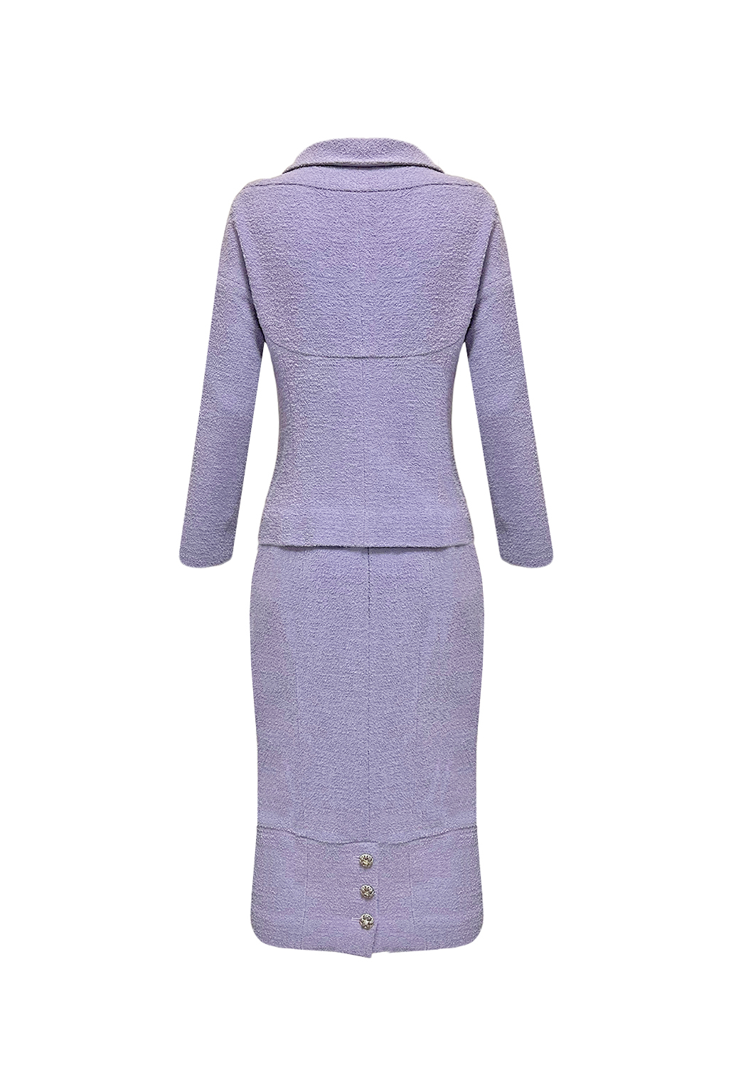 Chanel Lavender Purple Suit