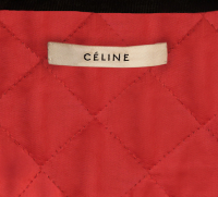 Céline Black Leather Biker Jacket