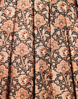 Yves Saint Laurent Silk Flower Skirt