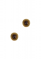 Chanel Crystals Clip-On Earrings 
