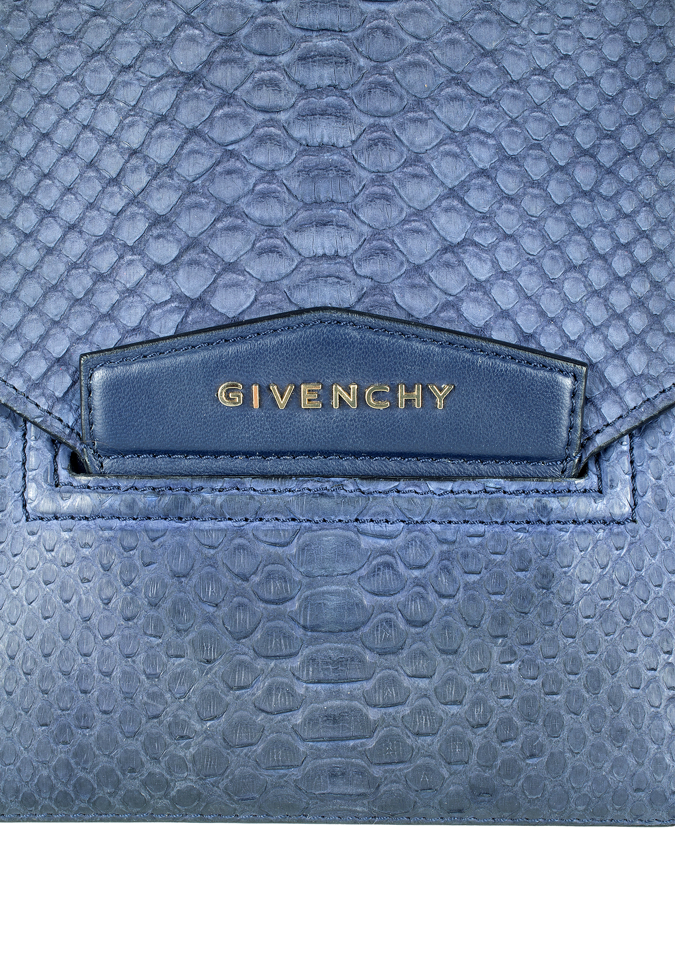 Givenchy Python Leather Clutch