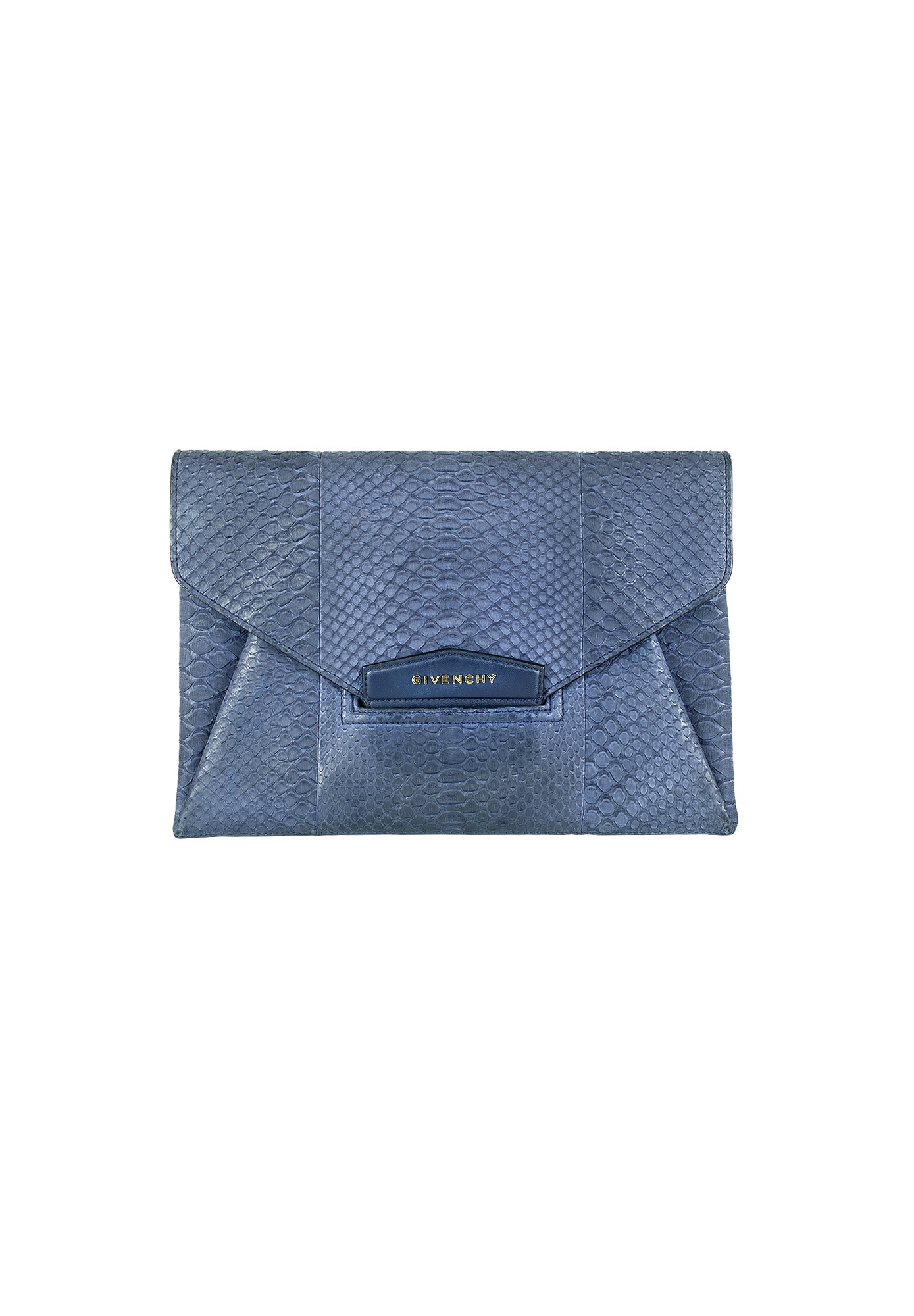 Givenchy Python Leather Clutch