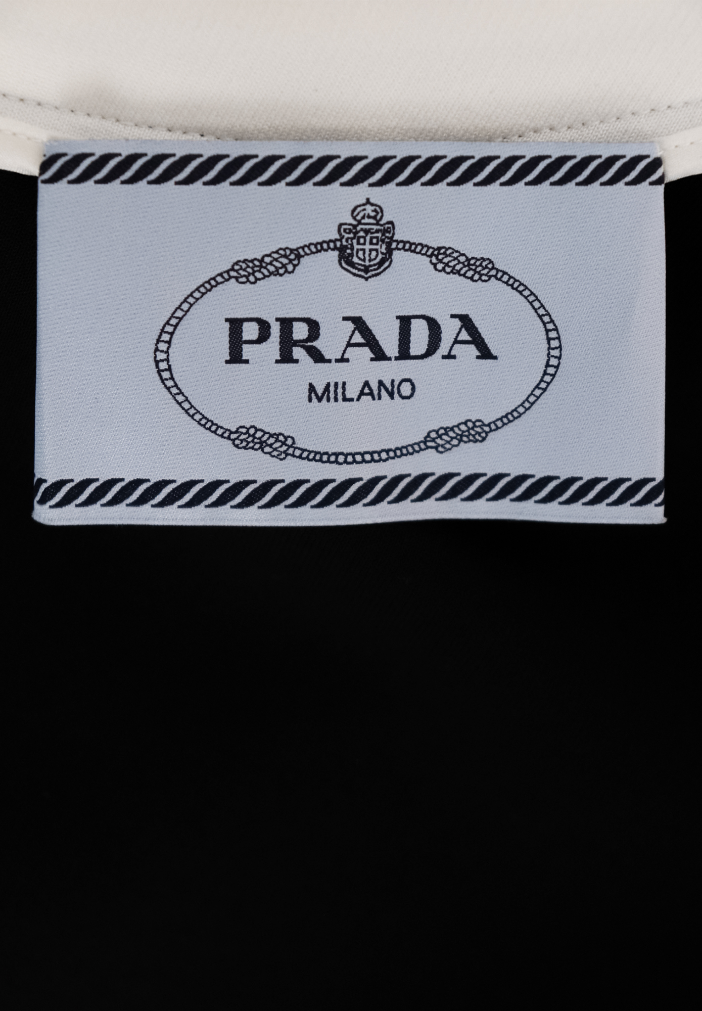 Prada Dress With White Trim