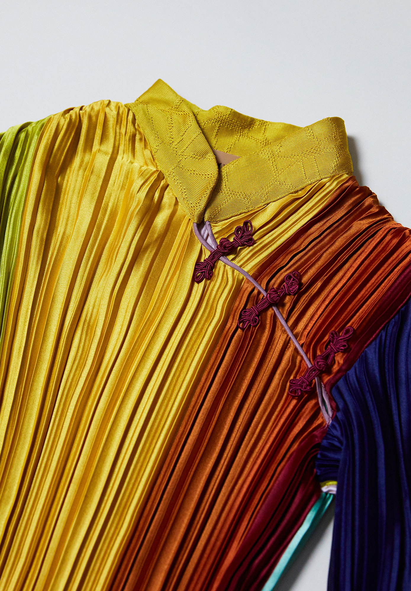 John Galliano Pleated Dress