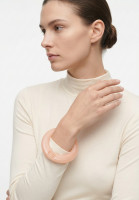 Chanel pink bangle bracelet