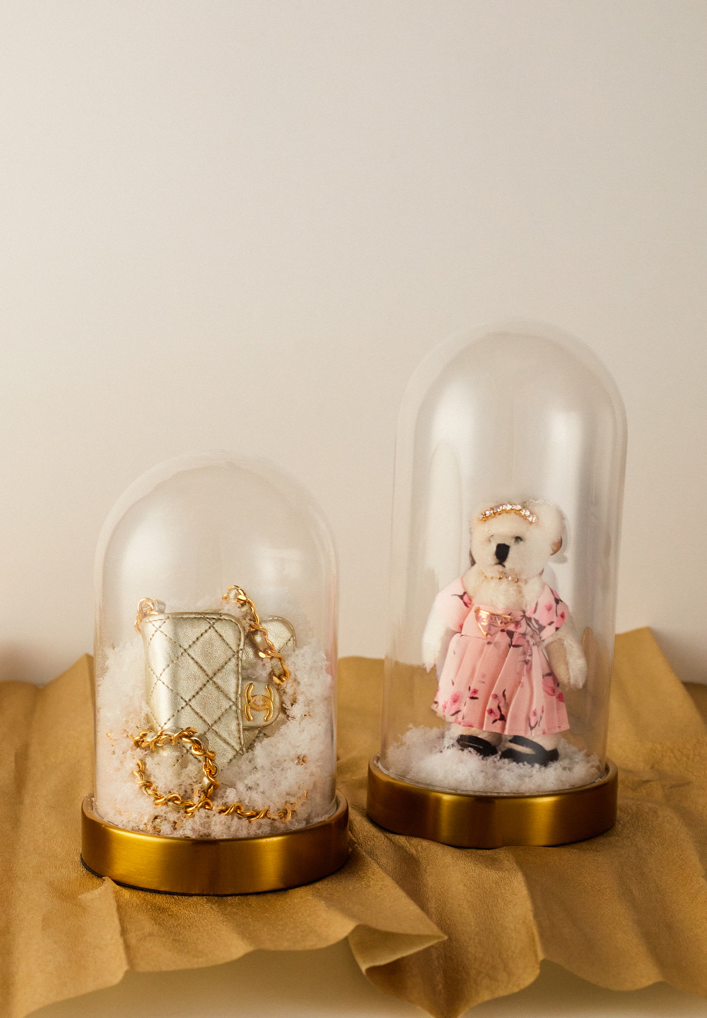 Prada Teddy Bear Keychain