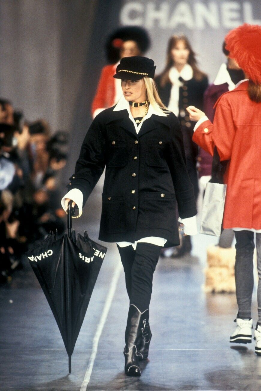 Chanel Long Black Jacket