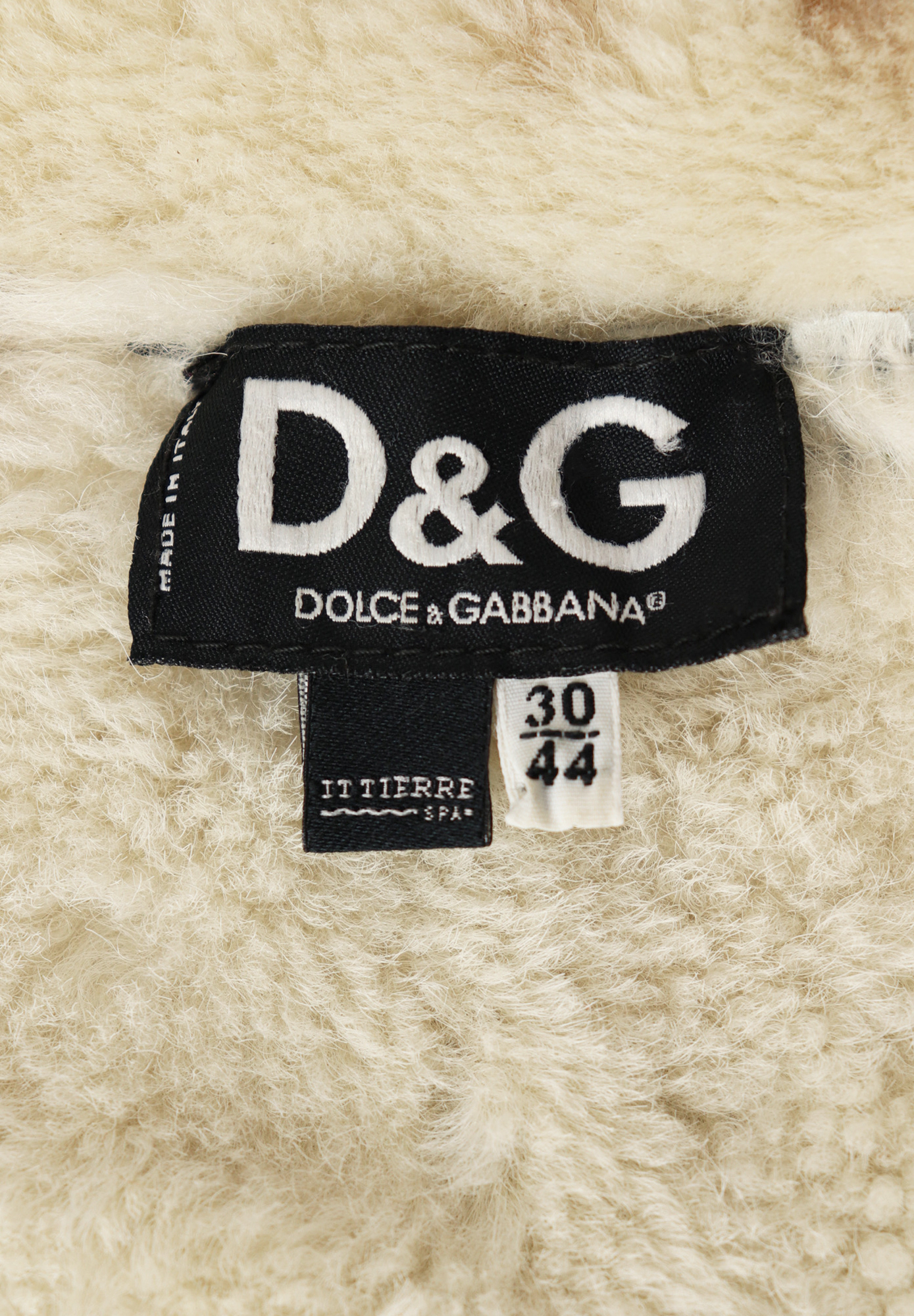 Dolce&Gabbana Light Blue Sheepskin Suit