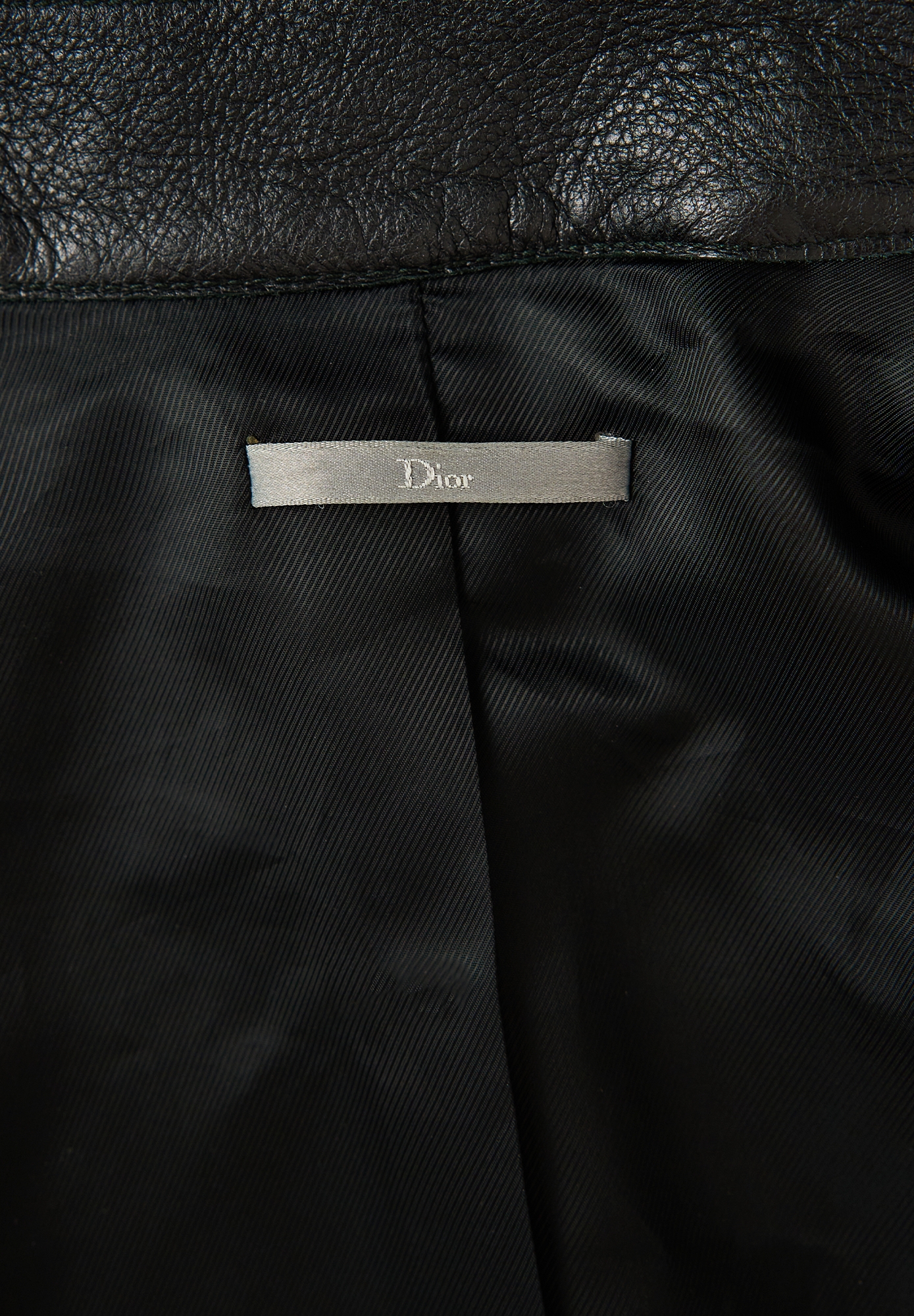 Dior Black Leather Jacket