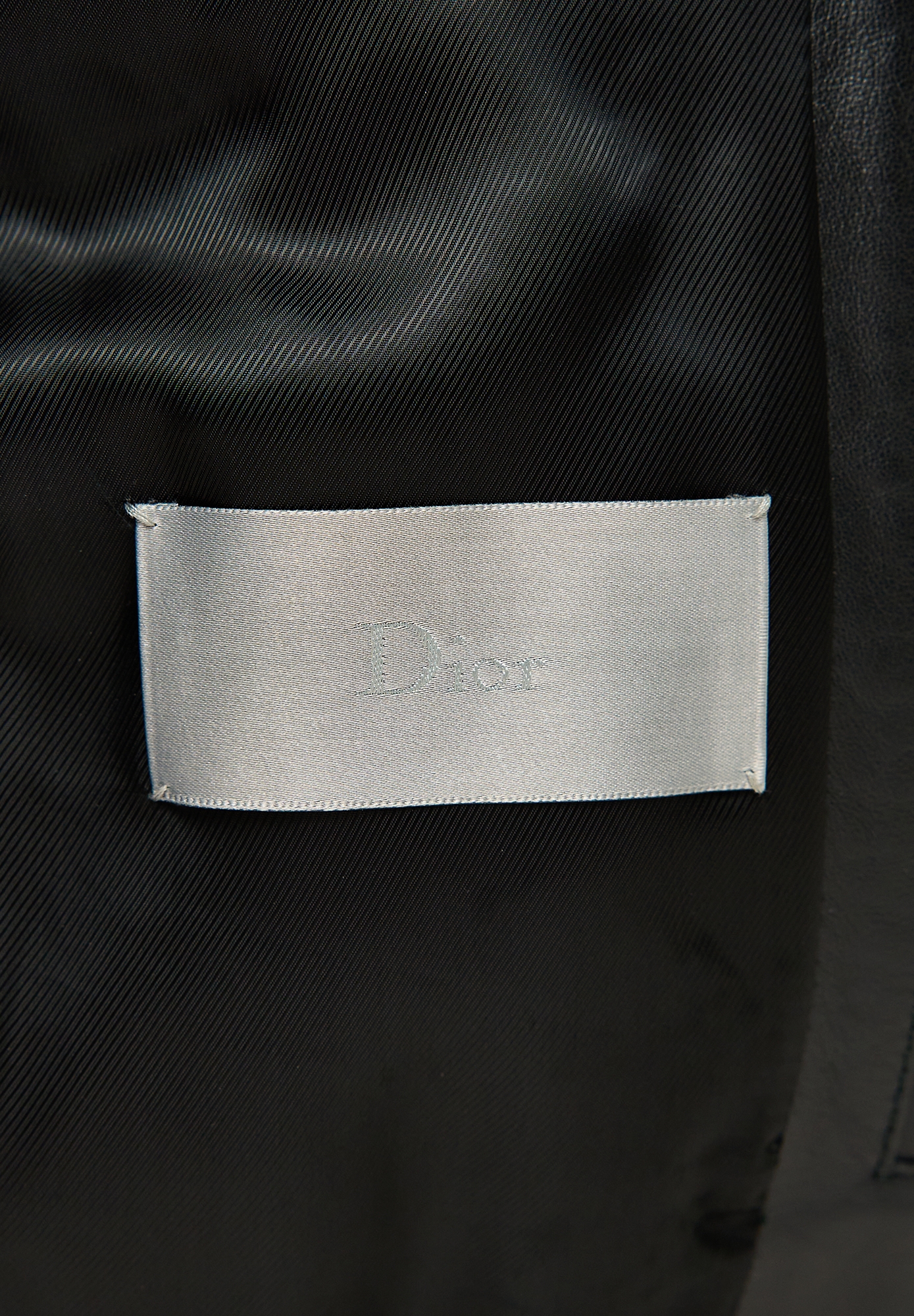 Dior Black Leather Jacket