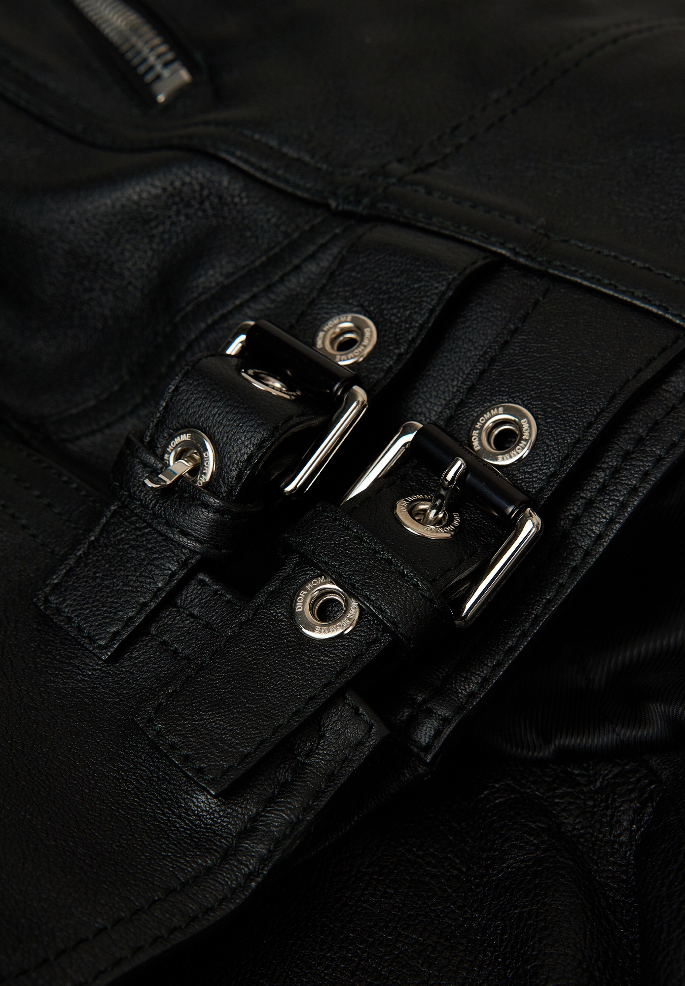 Dior Black Leather Jacket