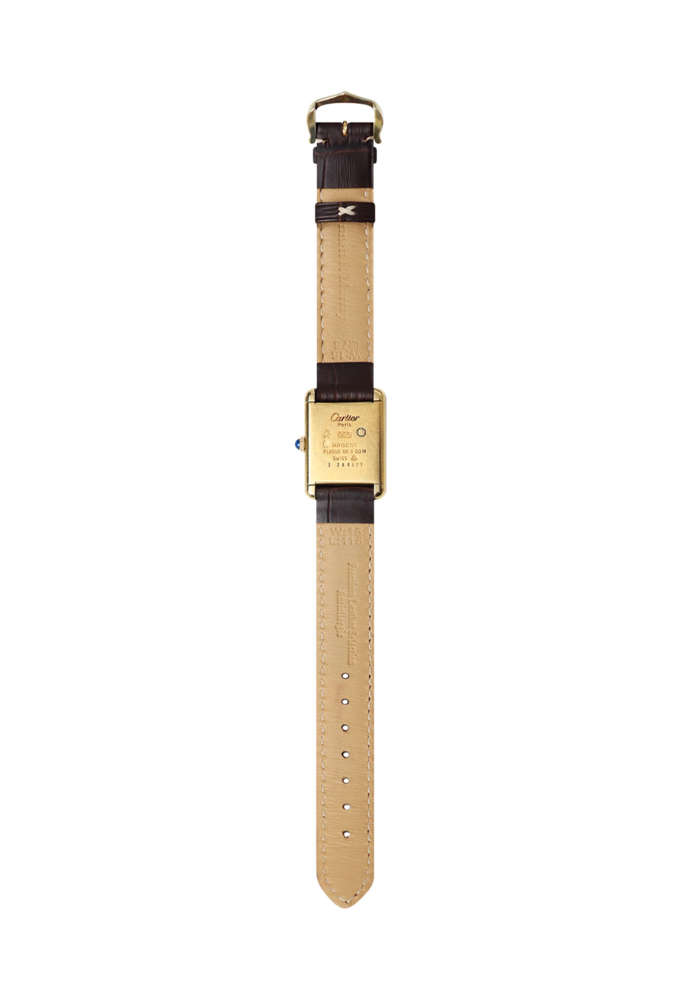 Tank Must de Cartier Vermeil Watch