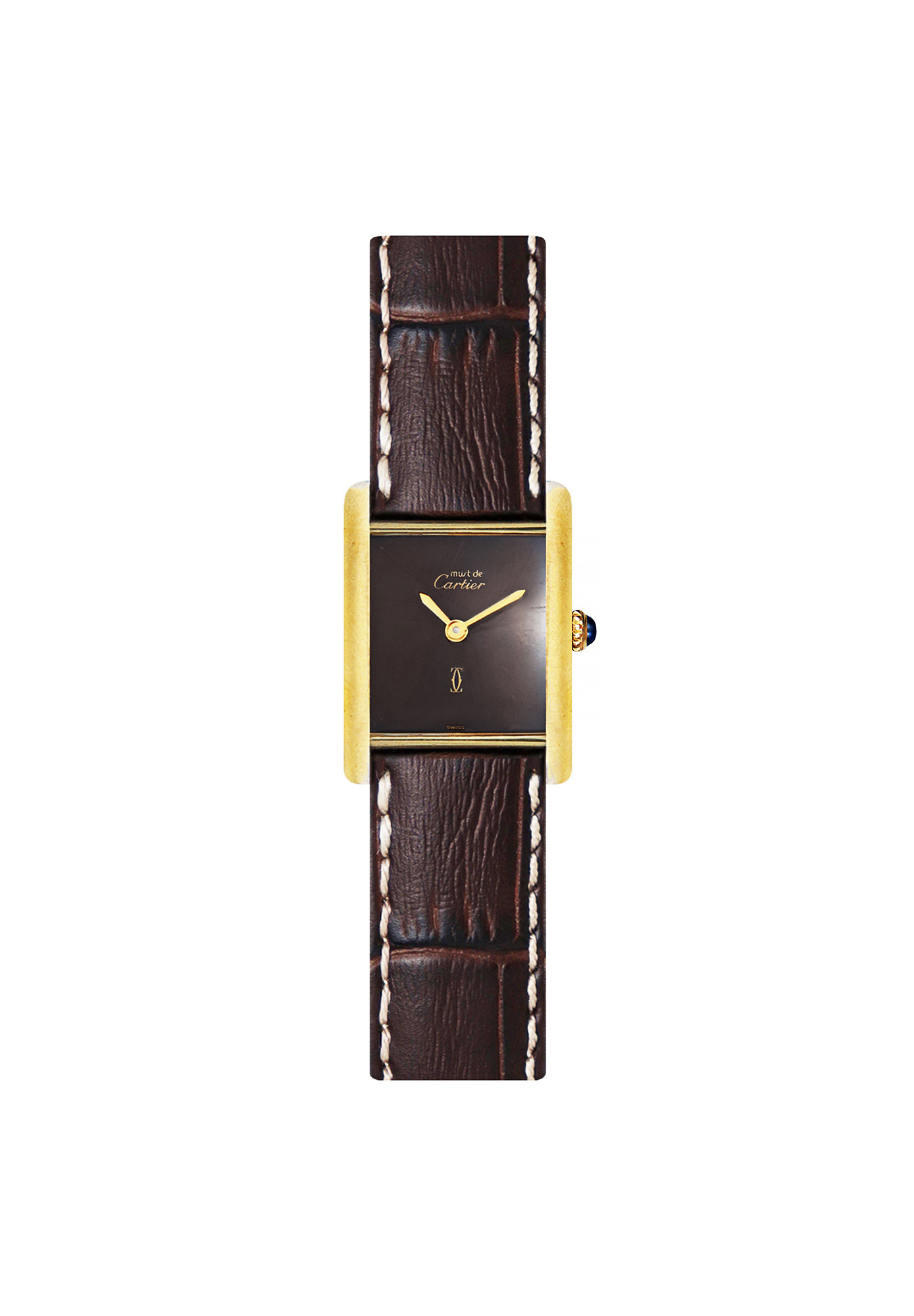 Tank Must de Cartier Vermeil Watch