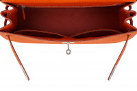 Hermès Kelly 35 Orange H Epsom Sellier Bag