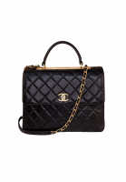 Chanel Trendy CC Quilted Black Bag