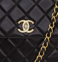 Chanel Trendy CC Quilted Black Bag