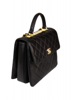 Chanel Trendy CC Quilted Black Bag