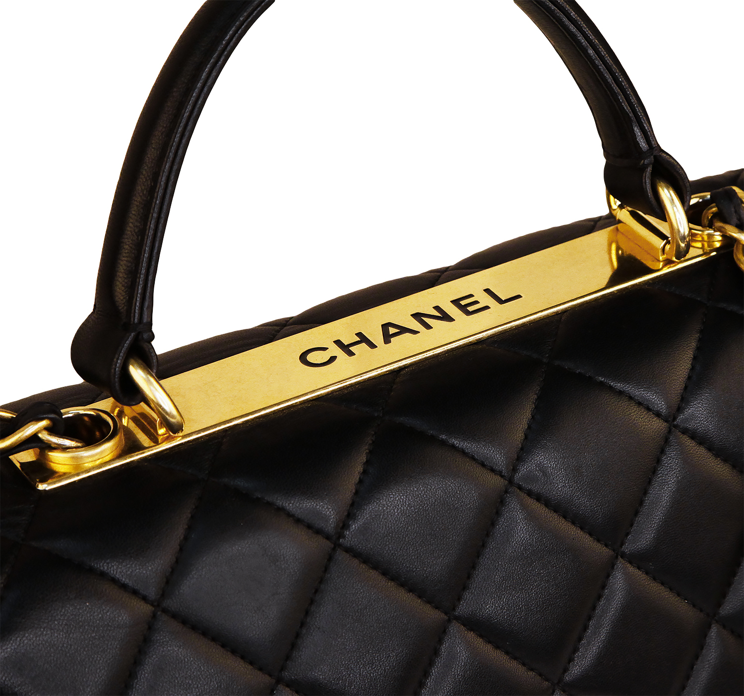 Chanel Trendy CC Quilted Black Bag