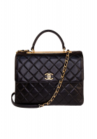 Chanel Trendy CC Quilted Black Bag